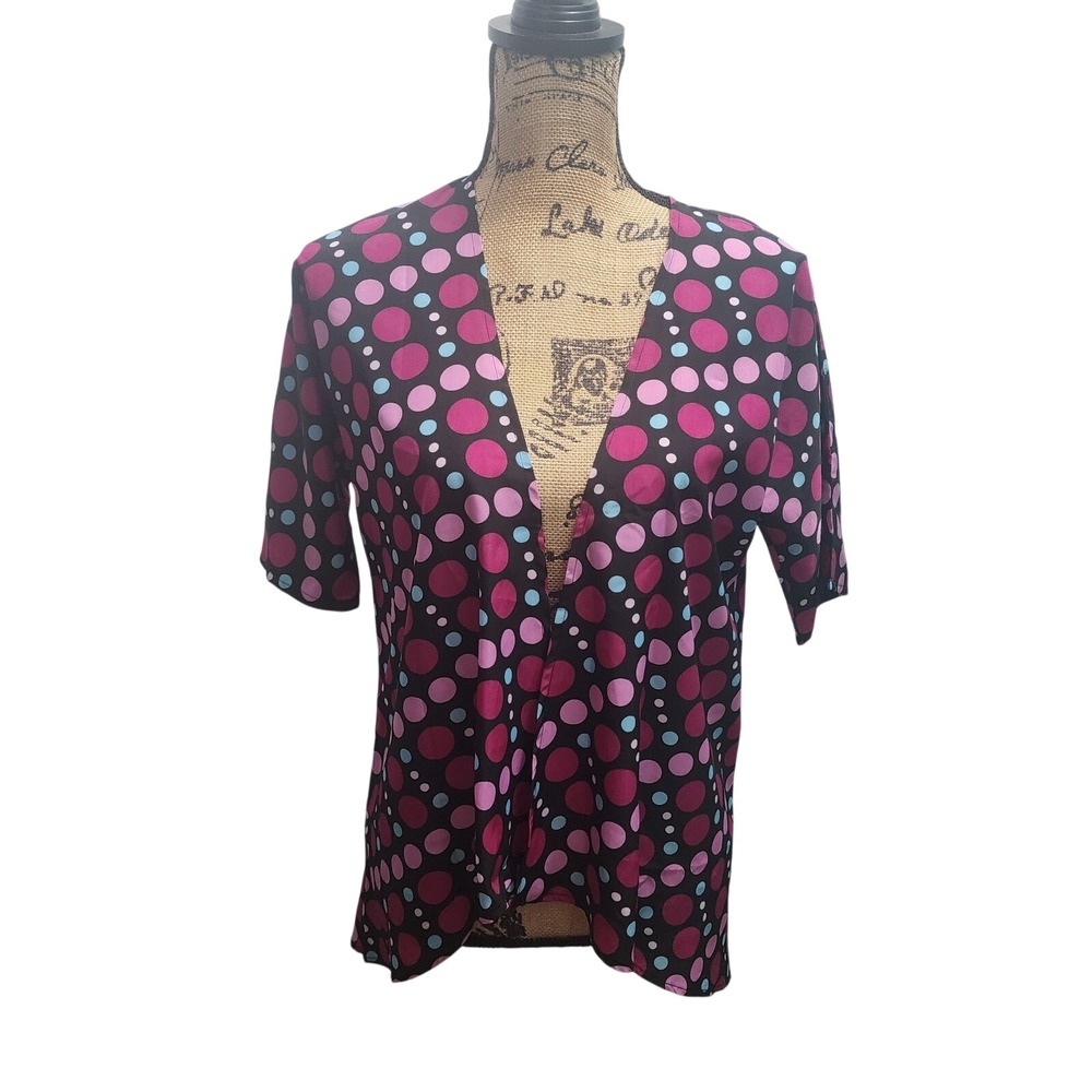 LuLaRoe Kids Size 3 Polka Dot Kimono Cardigan Top‎